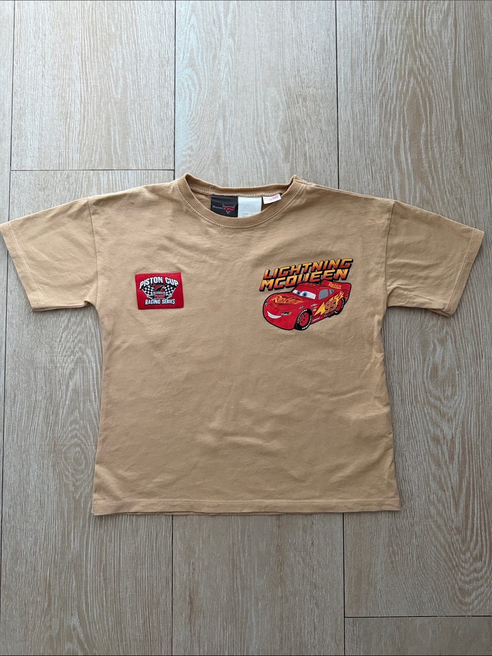 Zara Disney Pixar Cars Lightning McQueen Graphic Tee